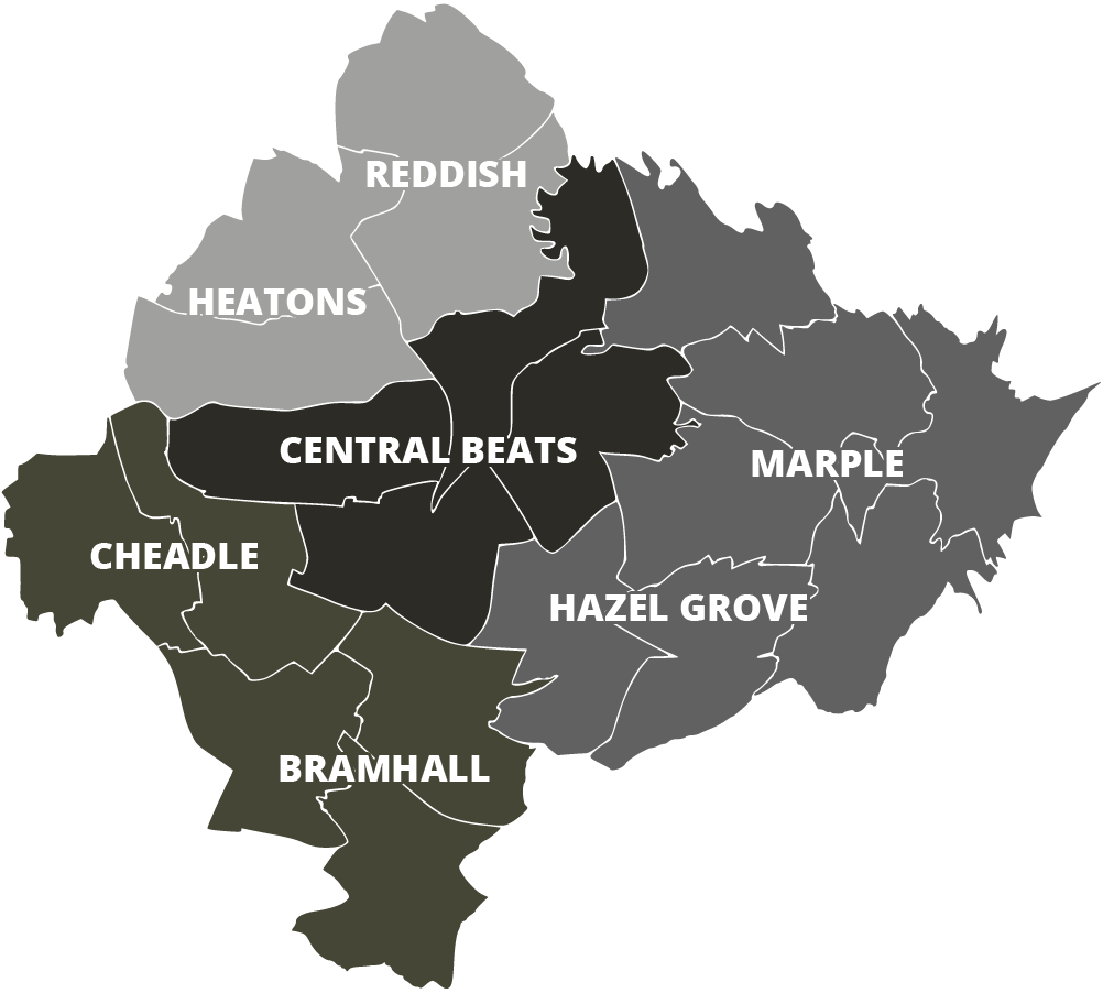 Stockport Police Beats Map